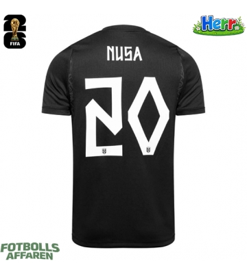 Norge Antonio Nusa #20 Bortatröja VM 2026 Kortärmad